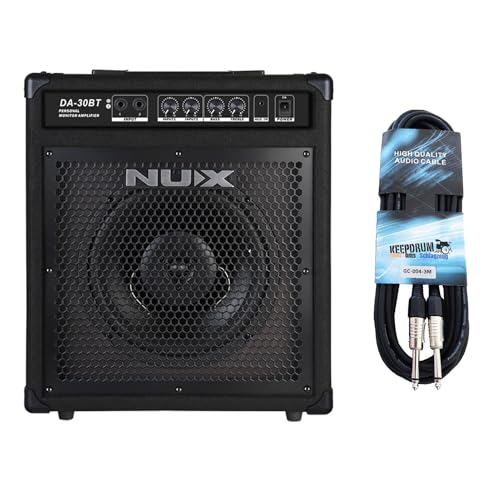 Nux DA-30BT Schlagzeug-Verstärker E-Drum Monitor Box mit Bluetooth von Generisch