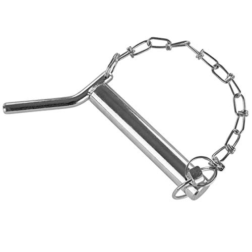 Oberlenkerbolzen | Kat 2 / Ø 25 mm | 175 mm Nutzlänge | mit Kette und Splint Steckbolzen | Oberlenker | Sicherungsbolzen | für Klappsplint | Kategorie 2 | Bolzen | Gerätebolzen | Dreipunkt von Generisch