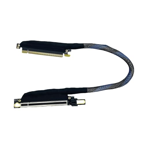PCIE 5.0 X16 Grafikkarten-Verlängerungskabel, rechtwinkliges Design für GPU-Festplattenerweiterung, bidirektional von Generisch