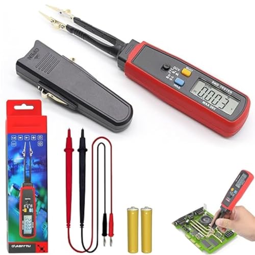 Parasitic Draw Fuse Tester Automotive,Car Circuit Tester Monitor Accessories,Rotable Tweezer LED Diode Multimeter,for Min, Maxi & ATC Fuses Live Current Readings up to 80a (1pcs) von Generisch