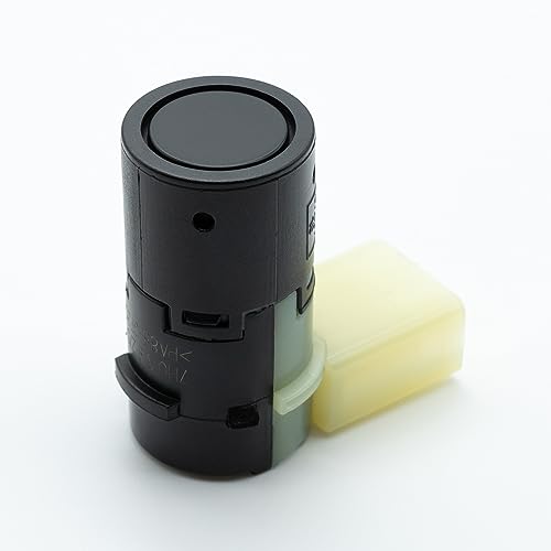 Generisch Parksensor PDC für Audi A6 C6 4F | A6 C5 | A4 B6 B7 Cabrio | A8 D3 4E | Limousine Avant Allroad Vorne Hinten 7H0919275C (Unlackiert - Schwarz Matt) von Generisch