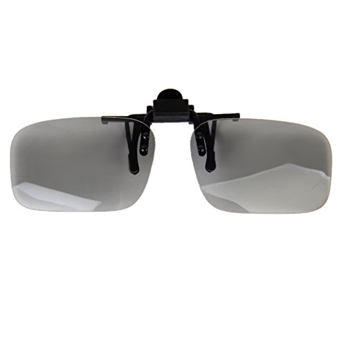 Passive, zirkulare, polarisierte 3D-Brille zum Anklippen für 3D-TV Passive, zirkulare, polarisierte 3D-Brille zum Anklippen für 3D-TV von Generisch