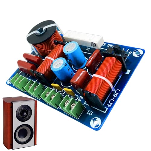 Passiver Frequenzweiche - Kompakte Hochton-Frequenzweiche für Audio-Lautsprecher,Hochleistungs-Kompakt-Frequenzteiler für Audio-Systeme mit verbesserter Klarheit & Wartung bei Reparatur und Modifikati Passiver Frequenzweiche - Kompakte Hochton-Frequenzweiche für Audio-Lautsprecher,Hochleistungs-Kompakt-Frequenzteiler für Audio-Systeme mit verbesserter Klarheit & Wartung bei Reparatur und Modifikati von Generisch
