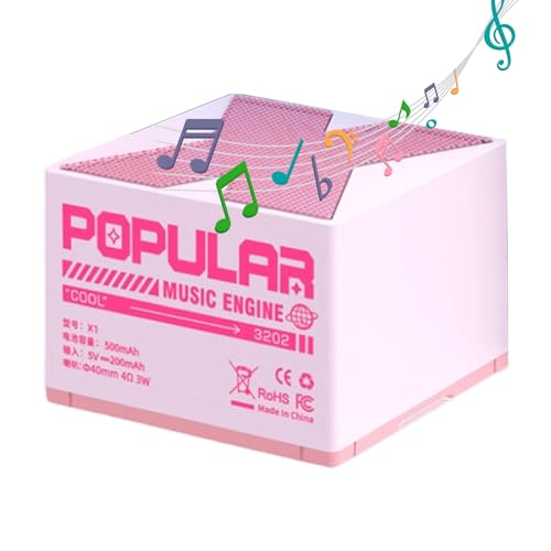 Portable Speaker, Travel Audio, Durabled Abs Material, Perfect Sound Quality, Compact Gadget, Stereo Sound, Waterproof Design, Ideal for Outdoor & Indoor Use, 5.0x5.0x3.6cm Portable Speaker, Travel Audio, Durabled Abs Material, Perfect Sound Quality, Compact Gadget, Stereo Sound, Waterproof Design, Ideal for Outdoor & Indoor Use, 5.0x5.0x3.6cm von Generisch