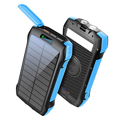Powerbank Schnellladung, kabellose Powerbank, 33500 mAh, schnelles Licht, 18 W, Typ C, Backup-Pack für Notfall, Blau, 178 x 90 x 30 cm Powerbank Schnellladung, kabellose Powerbank, 33500 mAh, schnelles Licht, 18 W, Typ C, Backup-Pack für Notfall, Blau, 178 x 90 x 30 cm von Generisch