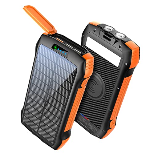 Powerbank Schnellladung, kabellose Powerbank, 33500 mAh, schnelles Licht, 18 W, Typ C, Backup-Pack für Notfall, Orange, 178 x 90 x 30 cm Powerbank Schnellladung, kabellose Powerbank, 33500 mAh, schnelles Licht, 18 W, Typ C, Backup-Pack für Notfall, Orange, 178 x 90 x 30 cm von Generisch