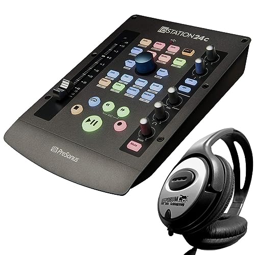 Presonus ioStation 24C USB-Audio Interface und DAW-Controller + keepdrum Kopfhörer Presonus ioStation 24C USB-Audio Interface und DAW-Controller + keepdrum Kopfhörer von Generisch