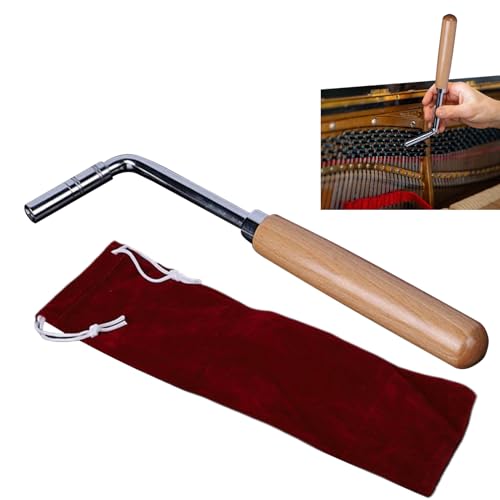 Professioneller Klavier-Stimmhammer – Klavier-Stimmhammer, mit Holzgriff, Violinenteile, Orchestersaiteninstrumentente, Musikzubehör Professioneller Klavier-Stimmhammer – Klavier-Stimmhammer, mit Holzgriff, Violinenteile, Orchestersaiteninstrumentente, Musikzubehör von Generisch