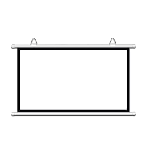 Pull-Down-Projektor-Leinwand, tragbare Roll-Down-Filmleinwand für wandmontierbare HD-Projektion, ideal für Heimkino und Präsentationen Pull-Down-Projektor-Leinwand, tragbare Roll-Down-Filmleinwand für wandmontierbare HD-Projektion, ideal für Heimkino und Präsentationen von Generisch