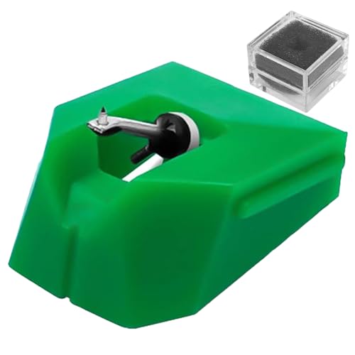 Puntina Audio Technica Plattenspieler-Kassettenspitze, Plattenspieler-Nadel, bezaubernd und langlebig, kompatibel mit den meisten Plattenspielern, 0,8 x 7,6 x 1,2 cm, perfekt für Zuhause oder Büro Puntina Audio Technica Plattenspieler-Kassettenspitze, Plattenspieler-Nadel, bezaubernd und langlebig, kompatibel mit den meisten Plattenspielern, 0,8 x 7,6 x 1,2 cm, perfekt für Zuhause oder Büro von Generisch