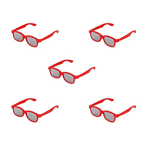 Red Kids Passive Zirkular Polarisierte Linse 3D Brille - 5 Stück Red Kids Passive Zirkular Polarisierte Linse 3D Brille - 5 Stück von Generisch