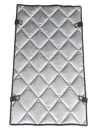 Refrigerator Cover Sunshade Protector，Freezer Cover For Refrigerators Insulated Protection Cloth For Cold Storage Cabinets And Display Units(Silver,100x120 cm/39.4x47.2in) von Generisch