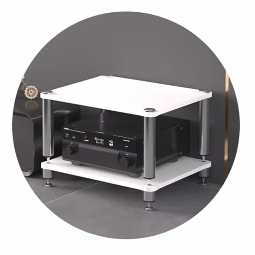 Regal mit stoßdämpfenden Füßen – Ständer für Audio-Video-Komponenten, 2/3/4-Ebenen, Plattenspieler-Ständer und Schrank Regal mit stoßdämpfenden Füßen – Ständer für Audio-Video-Komponenten, 2/3/4-Ebenen, Plattenspieler-Ständer und Schrank von Generisch