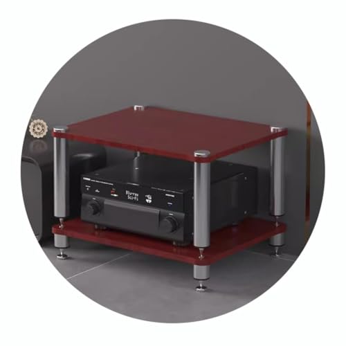 Regal mit stoßdämpfenden Füßen – Ständer für Audio-Video-Komponenten, 2/3/4-Ebenen, Plattenspieler-Ständer und Schrank Regal mit stoßdämpfenden Füßen – Ständer für Audio-Video-Komponenten, 2/3/4-Ebenen, Plattenspieler-Ständer und Schrank von Generisch
