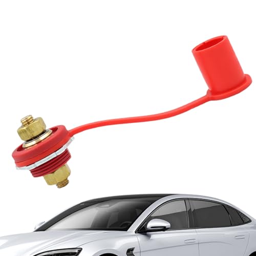 Remote -Batterieklemmen | 0,8 Zoll tragbare Fernbatterie -Batteriestufen -vielseitiges Batterieladlade -Post -Kit mit Abdeckung, Marine -Batterie -Ladegerät für Bootsauto von Generisch