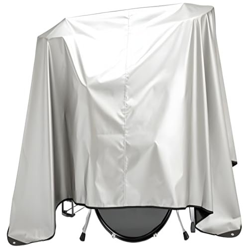 Robuste Abdeckung für elektrische Trommeltrommel aus 420D-Oxford-Gewebe, groß, 240 x 200 cm, sonnenabweisend, wasserabweisend, Staubschutz für Schlagzeug-Sets von Generisch