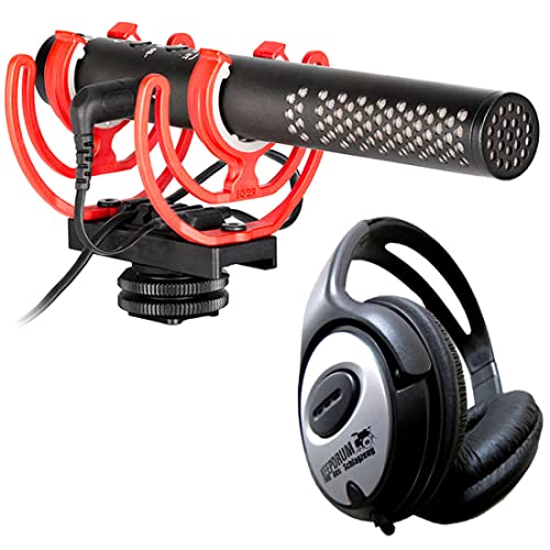 Rode Videomic NTG Richtmikrofon Kamera-Mikrofon + keepdrum Kopfhörer von Generisch