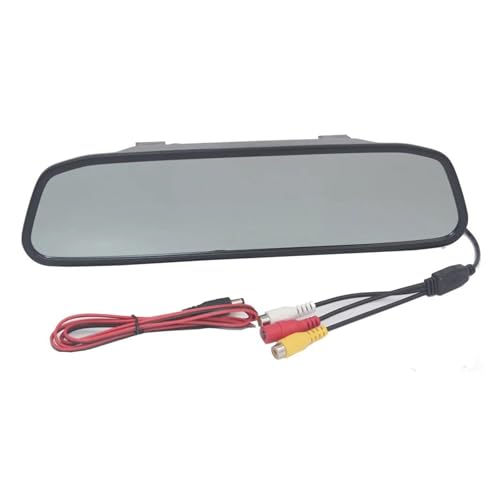 Rückfahrkamera mit Richtlinien 4,3 Zoll Auto Rückspiegel Monitor HD Video Auto Parkplatz Nachtsicht Rückfahrkamera TFT LCD Rückfahrkamera mit Richtlinien 4,3 Zoll Auto Rückspiegel Monitor HD Video Auto Parkplatz Nachtsicht Rückfahrkamera TFT LCD von Generisch