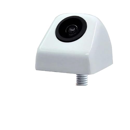 Rückfahrkamera mit Richtlinien Auto Intelligente dynamische Flugbahn Moving Guide Parklinie hinten Backup-Tracks Kamera für DVD-Monitor(Weiß) von Generisch