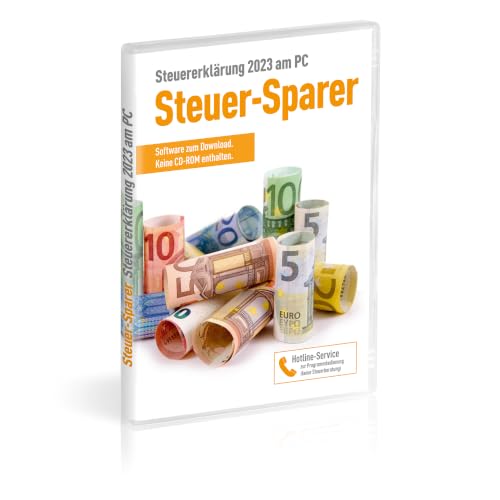 STEUERSPARER 2024 für Steuererklärung 2023 am PC. ELSTER Klare Strukturiert Steuerprogramm Download Code Inklusive. Neu und OVP (Download) von Generisch