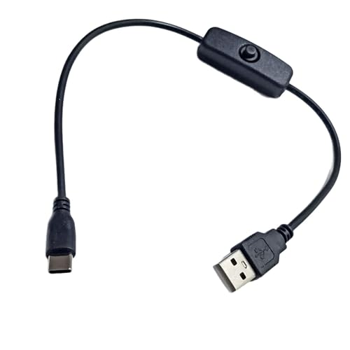 Schaltsteuerungs-Ladekabel, USB auf Typ-C-Netzkabel, Netzteil, Draht für Schreibtischlampen-Ventilator, verschiedene Typ-C-Geräte Schaltsteuerungs-Ladekabel, USB auf Typ-C-Netzkabel, Netzteil, Draht für Schreibtischlampen-Ventilator, verschiedene Typ-C-Geräte von Generisch