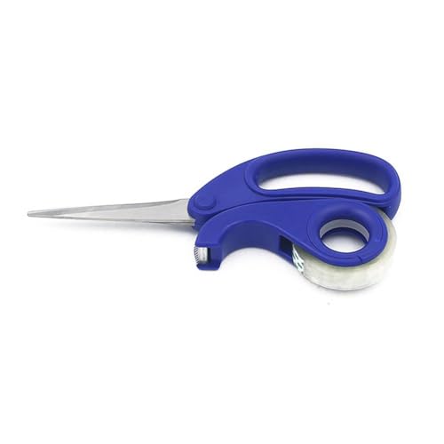 Schere und integrierter transparenter Klebebandabroller, 2-in-1, scharfes Scherenrollenband mit Spender, Mehrzweck-Papier Schere und integrierter transparenter Klebebandabroller, 2-in-1, scharfes Scherenrollenband mit Spender, Mehrzweck-Papier von Generisch