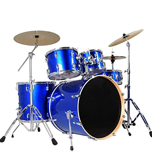 Schlagzeug Schlagzeug Musikinstrument mit Becken und Drumsticks für Anfänger und Profis Schlagzeug Schlagzeug Musikinstrument mit Becken und Drumsticks für Anfänger und Profis von Generisch