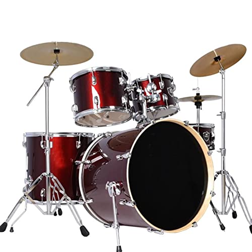 Schlagzeug Schlagzeug Musikinstrument mit Becken und Drumsticks für Anfänger und Profis Schlagzeug Schlagzeug Musikinstrument mit Becken und Drumsticks für Anfänger und Profis von Generisch