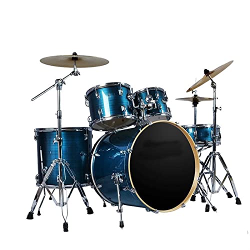 Schlagzeug Schlagzeug Musikinstrument mit Becken und Drumsticks für Anfänger und Profis von Generisch