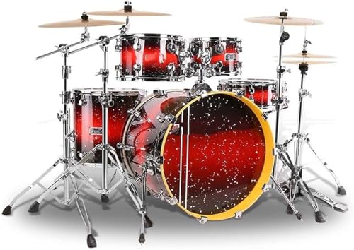 Schlagzeug für Anfänger mit komplettem Percussion-Set für Erwachsene, ideal zum Lernen und Üben von Generisch