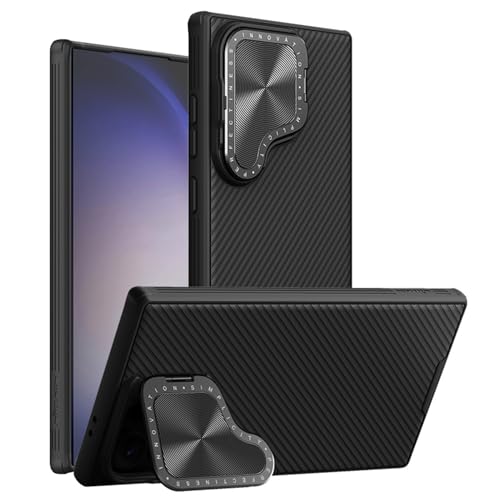Schlanke Hülle für Samsung Galaxy S25/S25 Plus/S25 Ultra, Metalllinse, Klapphülle mit Ständer, magnetische Saugnapfhülle, stoßfeste Schale Schlanke Hülle für Samsung Galaxy S25/S25 Plus/S25 Ultra, Metalllinse, Klapphülle mit Ständer, magnetische Saugnapfhülle, stoßfeste Schale von Generisch