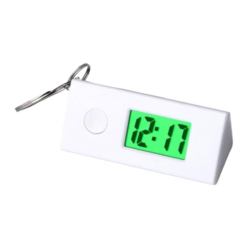 Schlüsselanhänger Uhr | Digitale Armbanduhr Tragbarer Schlüsselring - Elektronische Schüleruhr Leichtes & Kompaktes Design für Kinder Erwachsene Jugendliche Sport Accessoires von Generisch