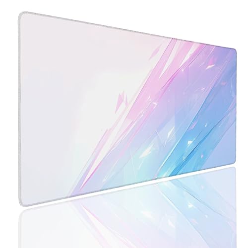 Schreibtischunterlage Gaming Mauspad Decor (7) Mousepad Groß XXL 1600x800x4mm WassXerdicht Anti-Rutsch Mouse Pad, Vernähte Kanten Desk Mouse Mat, Mauspads Verbessert Präzision und Geschwindigkeit von Generisch