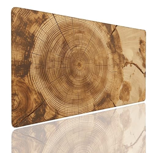 Schreibtischunterlage Gaming Mauspad Design (1) Mousepad Groß XXL 1400x600x4mm WassXerdicht Anti-Rutsch Mouse Pad, Vernähte Kanten Desk Mouse Mat, Mauspads Verbessert Präzision und Geschwindigkeit von Generisch