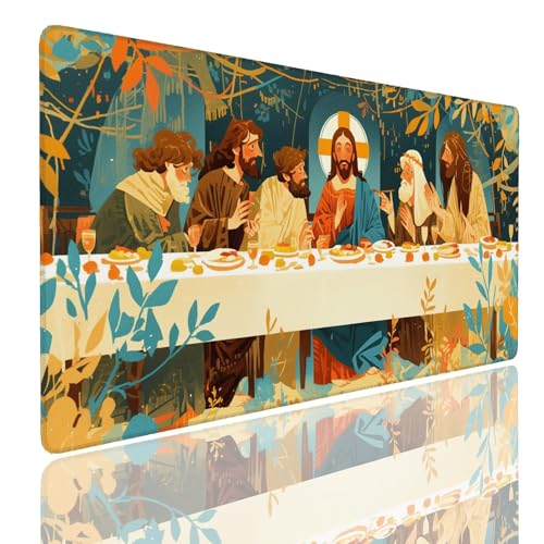 Schreibtischunterlage Gaming Mauspad Friends Mousepad Groß XXL 1600x800x4mm WassXerdicht Anti-Rutsch Mouse Pad, Vernähte Kanten Desk Mouse Mat, Mauspads Verbessert Präzision und Geschwindigkeit von Generisch