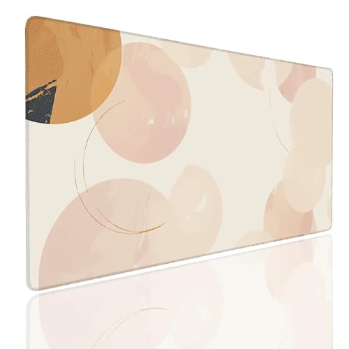 Schreibtischunterlage Gaming Mauspad Geometric (15) Mousepad Groß XXL 1600x800x4mm WassXerdicht Anti-Rutsch Mouse Pad, Vernähte Kanten Desk Mouse Mat, Mauspads Verbessert Präzision und Geschwindigkeit von Generisch