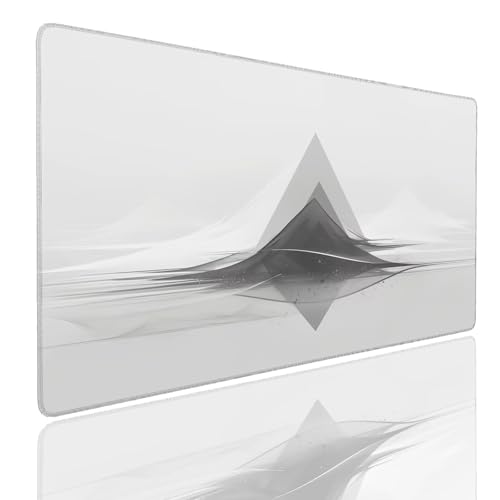 Schreibtischunterlage Gaming Mauspad Geometric (5) Mousepad Groß XXL 1600x800x4mm WassXerdicht Anti-Rutsch Mouse Pad, Vernähte Kanten Desk Mouse Mat, Mauspads Verbessert Präzision und Geschwindigkeit von Generisch