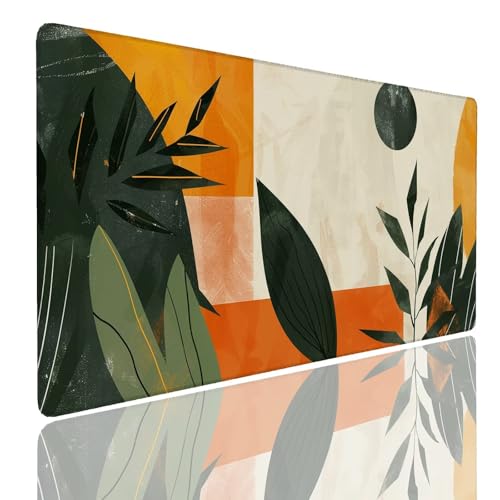 Schreibtischunterlage Gaming Mauspad Geometric (9) Mousepad Groß XXL 1600x800x4mm WassXerdicht Anti-Rutsch Mouse Pad, Vernähte Kanten Desk Mouse Mat, Mauspads Verbessert Präzision und Geschwindigkeit von Generisch