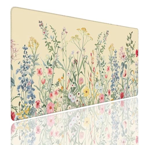 Schreibtischunterlage Gaming Mauspad Gifts (5) Mousepad Groß XXL 700x300x4mm WassXerdicht Anti-Rutsch Mouse Pad, Vernähte Kanten Desk Mouse Mat, Mauspads Verbessert Präzision und Geschwindigkeit von Generisch