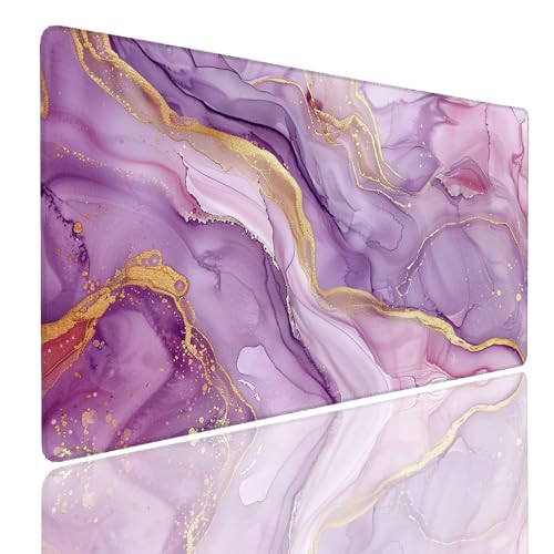 Schreibtischunterlage Gaming Mauspad Lavender Mousepad Groß XXL 1600x800x4mm WassXerdicht Anti-Rutsch Mouse Pad, Vernähte Kanten Desk Mouse Mat, Mauspads Verbessert Präzision und Geschwindigkeit Schreibtischunterlage Gaming Mauspad Lavender Mousepad Groß XXL 1600x800x4mm WassXerdicht Anti-Rutsch Mouse Pad, Vernähte Kanten Desk Mouse Mat, Mauspads Verbessert Präzision und Geschwindigkeit von Generisch
