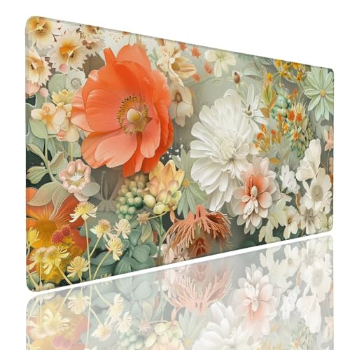 Schreibtischunterlage Gaming Mauspad Luxury (5) Mousepad Groß XXL 1600x800x4mm WassXerdicht Anti-Rutsch Mouse Pad, Vernähte Kanten Desk Mouse Mat, Mauspads Verbessert Präzision und Geschwindigkeit von Generisch