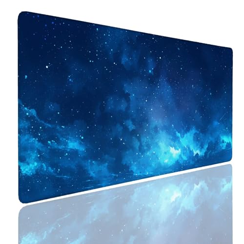 Schreibtischunterlage Gaming Mauspad Modern (5) Mousepad Groß XXL 1600x800x4mm WassXerdicht Anti-Rutsch Mouse Pad, Vernähte Kanten Desk Mouse Mat, Mauspads Verbessert Präzision und Geschwindigkeit von Generisch