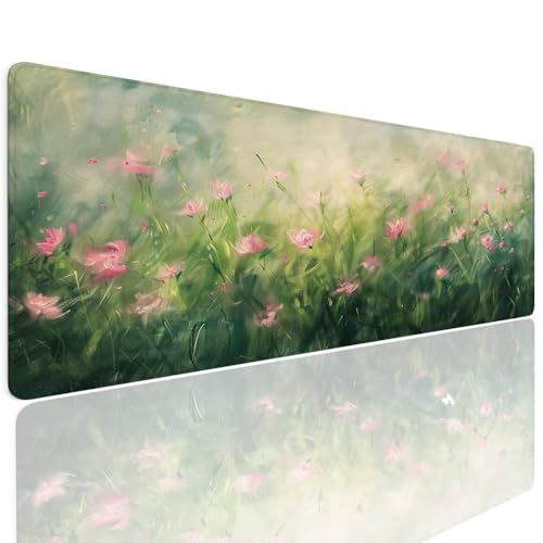 Schreibtischunterlage Mauspad Gaming Mousepad XL Groß 700x300x4mm Wassxerdicht Rutchfeste Schreibtisch Unterlage Mouse Pad Multifunktionales Schutz Matte Mauspads, Home Office Mousepad Painting 4-848 von Generisch