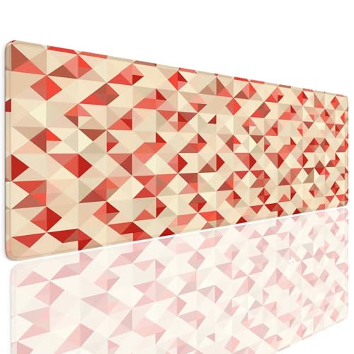 Schreibtischunterlage Mauspad Gaming Mousepad XL Groß 800x300x4mm Wassxerdicht Rutchfeste Schreibtisch Unterlage Mouse Pad Multifunktionales Schutz Matte Mauspads, Home Office Mousepad Shabby 4-1044 von Generisch