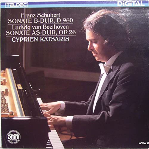 Schubert/Sonate B-Dur, D. 960/Beethoven/Sonate As-Dur, op. 26/Cyprien Katsaris(12" Vinyl LP)(1986)(Teldec 6.43202 AZ) von Generisch