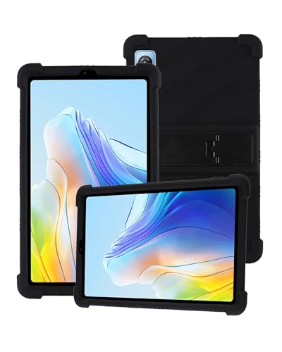 Schutzhülle für Blackview Tab 60 Tablet 8,68 Zoll Android 14 Tablets – stoßfeste Silikonhülle, schlanke und langlebige Hülle, wasserdicht, kratzfest, Schwarz Schutzhülle für Blackview Tab 60 Tablet 8,68 Zoll Android 14 Tablets – stoßfeste Silikonhülle, schlanke und langlebige Hülle, wasserdicht, kratzfest, Schwarz von Generisch