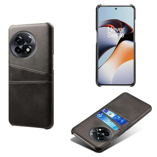 Hülle kompatibel mit Oneplus 11R,PU-Lederhülle - schlanke stoßfeste Handyhülle mit 2 Kartenschlüssen,Anti-Fingerabdruck & Anti-Drop-Schutz Kunststoff-Kunstleder-Black Hülle kompatibel mit Oneplus 11R,PU-Lederhülle - schlanke stoßfeste Handyhülle mit 2 Kartenschlüssen,Anti-Fingerabdruck & Anti-Drop-Schutz Kunststoff-Kunstleder-Black von Generic