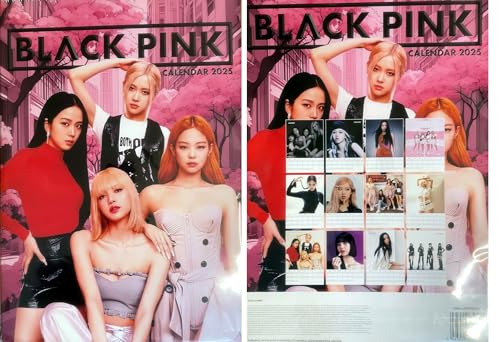 Black Pink Kalender 2025 von Generisch