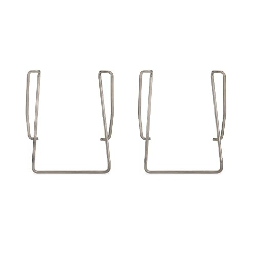 Sennheiser Ersatz-Gürtelclip aus Metall für Sennheiser Pro Audio Bodypack-Sender SK 100 G4-A, 2 Stück - Audiozubehör - Zubehör - Bodypack-Mikrofon - UHF von Generisch