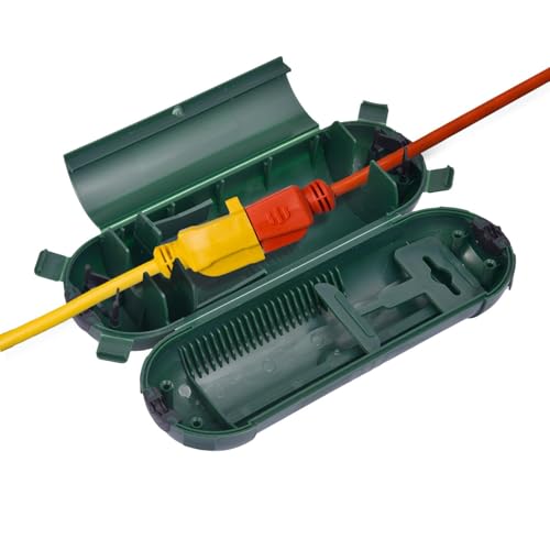Sicherheitsabdeckung Für Verlängerungskabel Für Den Außenbereich,Steckerschutz Aussen Wasserdicht,Kabelbox Wasserdicht,Elektrische Anschlussbox, Wetterfester Elektrischer Schutz Für Außenstecker Sicherheitsabdeckung Für Verlängerungskabel Für Den Außenbereich,Steckerschutz Aussen Wasserdicht,Kabelbox Wasserdicht,Elektrische Anschlussbox, Wetterfester Elektrischer Schutz Für Außenstecker von Generisch